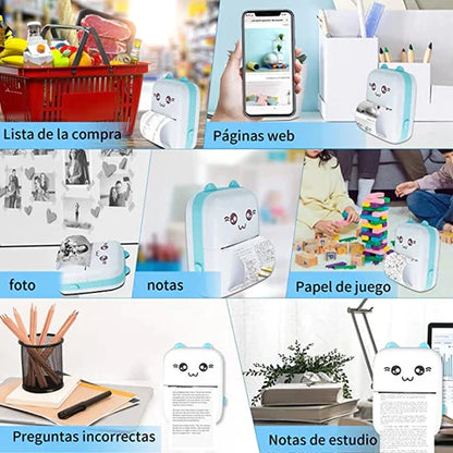 MINI IMPRESORA TERMICA GATITO