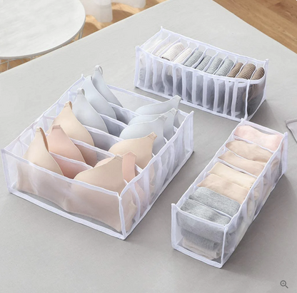 SET DE 3 Organizadores de ropa interior